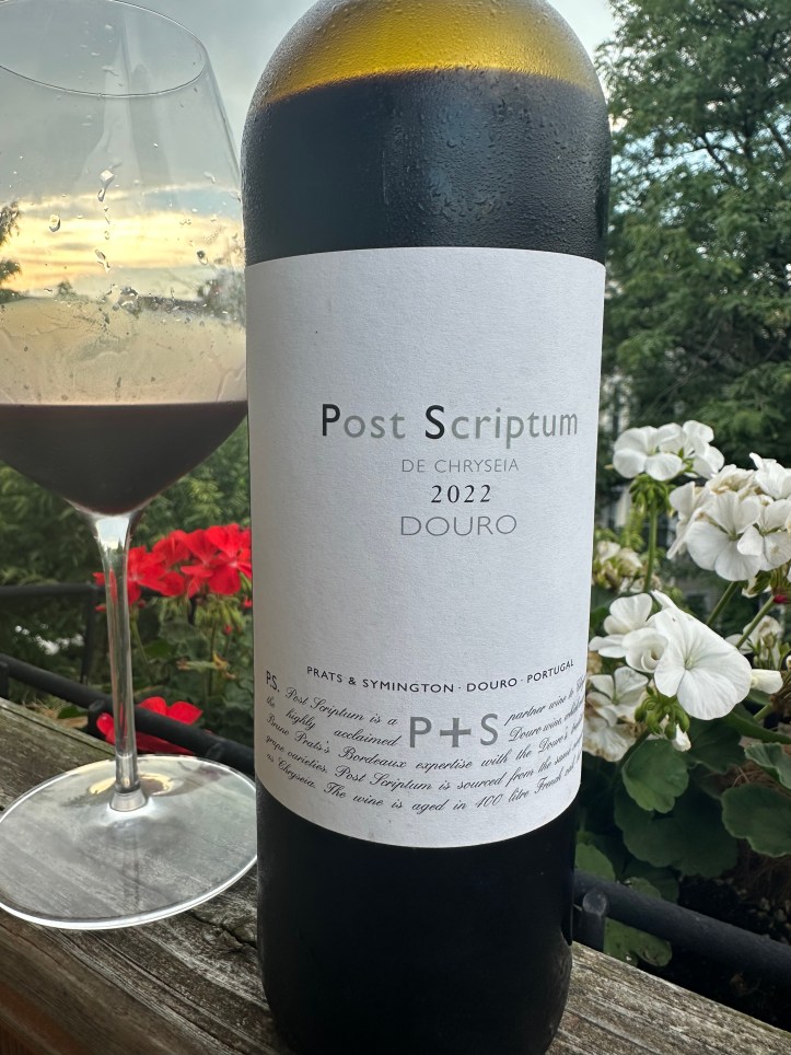 Post Scriptum Douro Red wine from Prats & Symington in Portugal
