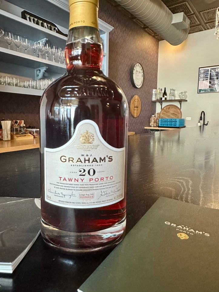 Graham's 20-Year Tawny Port is a treat!