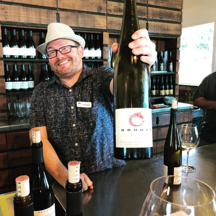 Brooks is known for its range of dry rieslings